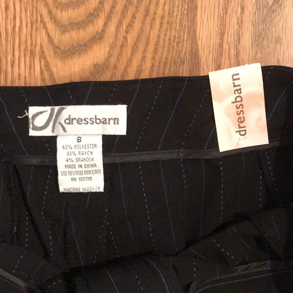 Pinstripe ankle trouser NWT - Picture 2 of 8
